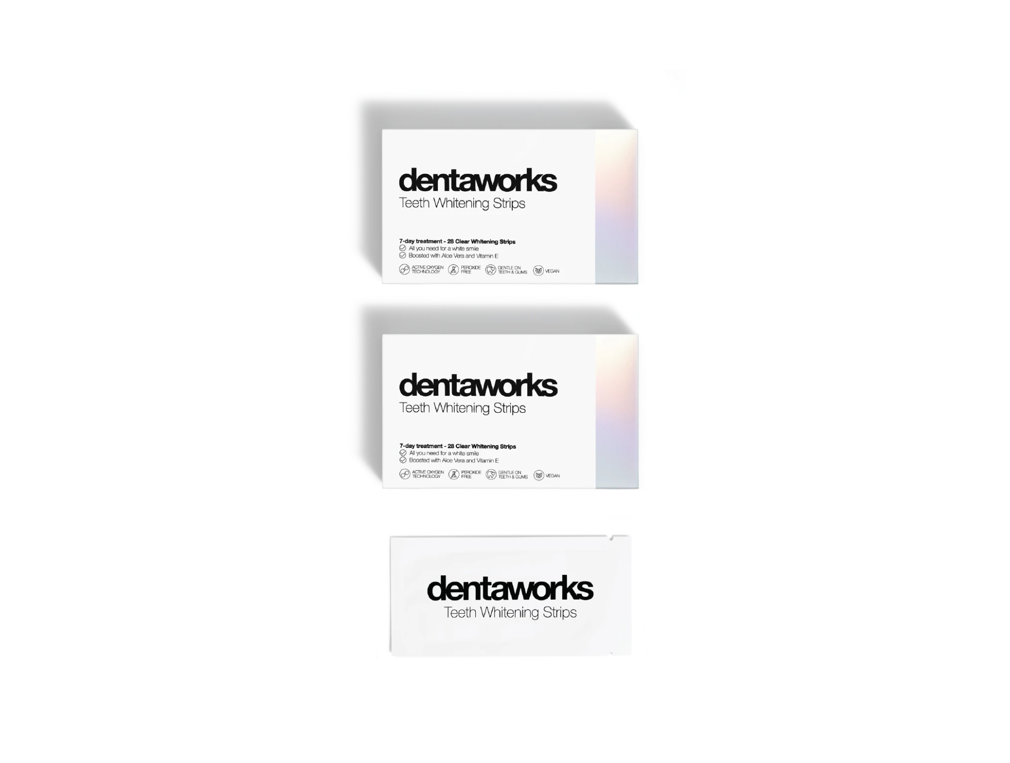 2 stk Dentaworks Tannblekingsstrips